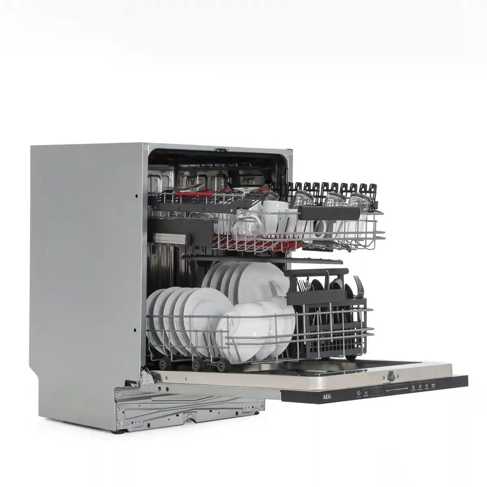 AEG FSS63607P Built In 60 CM Dishwasher - Fully Integrated | Atlantic Electrics - 40157489266911 