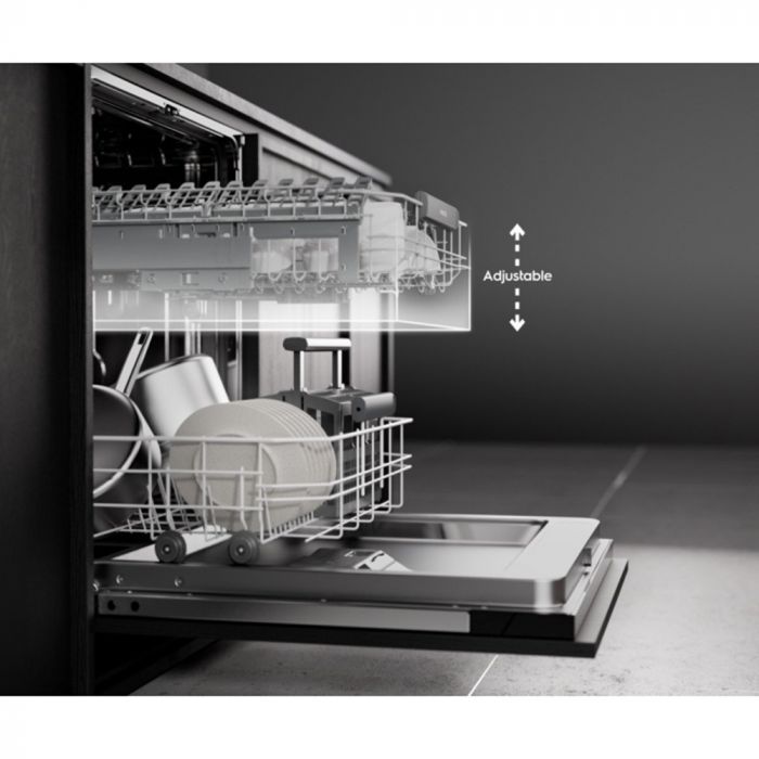 AEG FSS82827P Fully Integrated 60 cm Dishwasher 12 place - Black | Atlantic Electrics - 41130171498719 