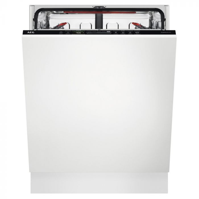 AEG FSS82827P Fully Integrated 60 cm Dishwasher 12 place - Black | Atlantic Electrics - 41130171465951 