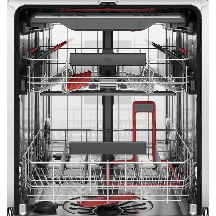 AEG FSS83708P Integrated Dishwasher 13 Place Black Control Panel - D Rated - Atlantic Electrics - 40157490708703 