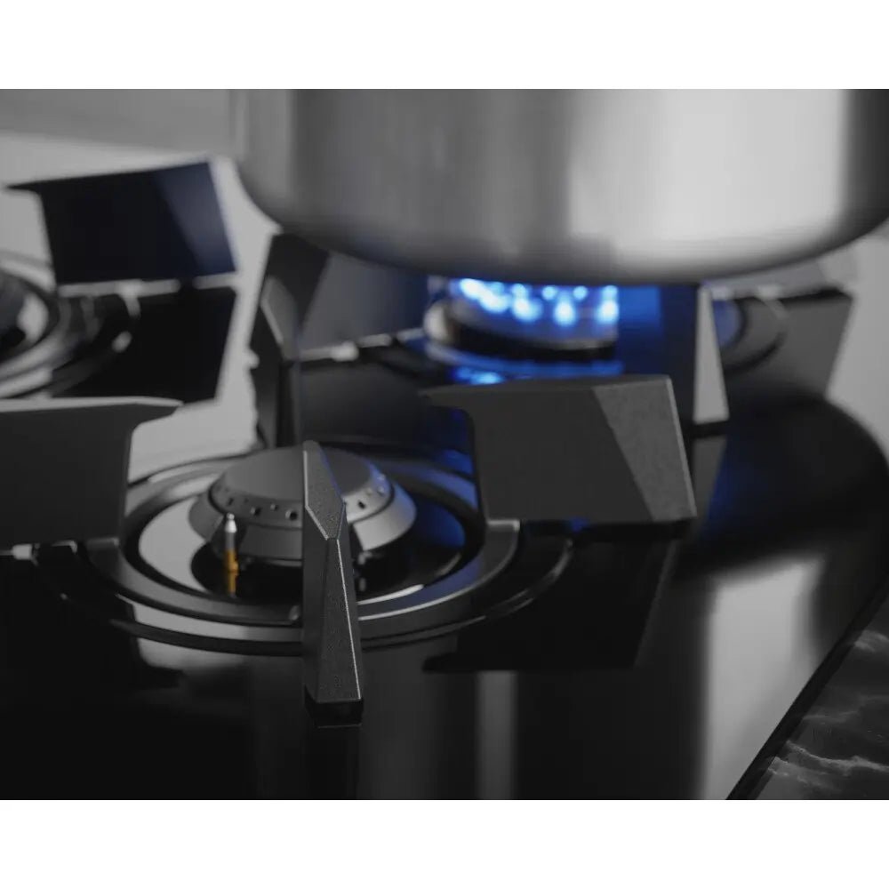 AEG HDB95623NB Dual Fuel Hob - Black | Atlantic Electrics