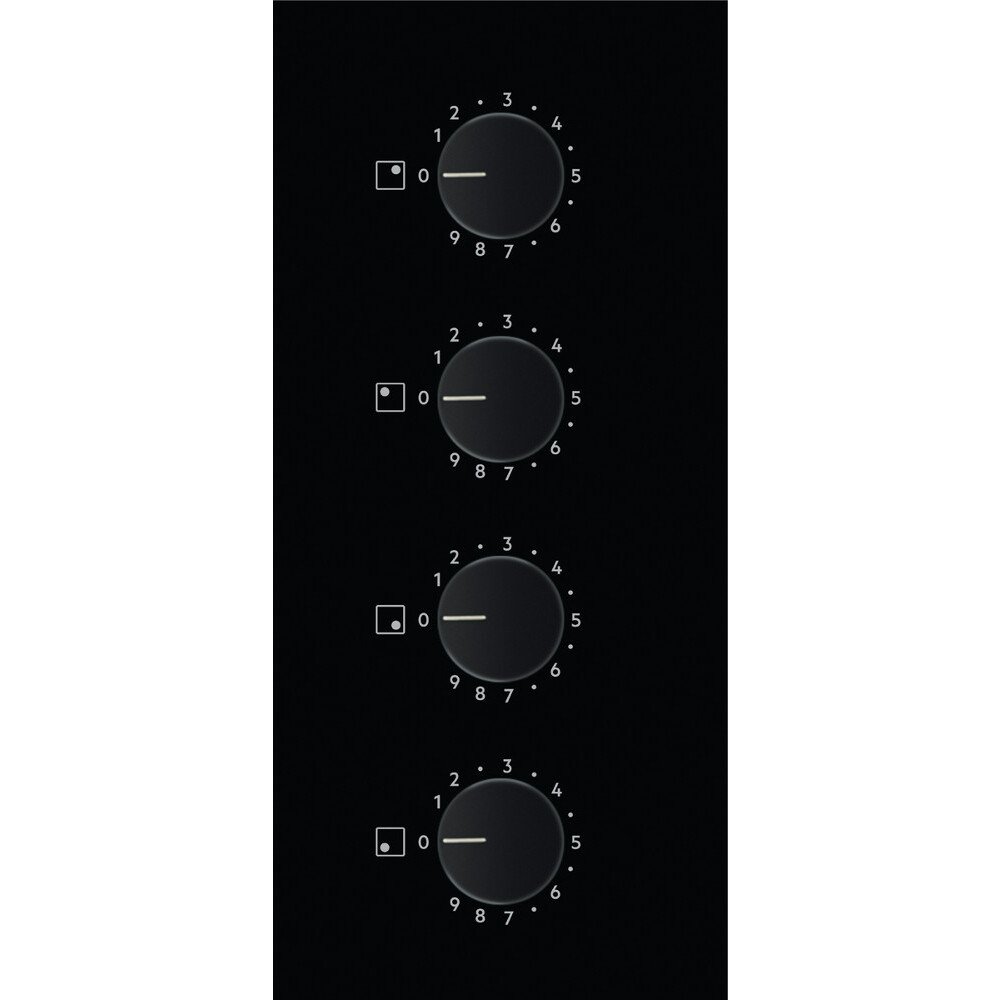 AEG HK614000CB 95 cm Ceramic Electric Hob - Black | Atlantic Electrics - 41222513918175 