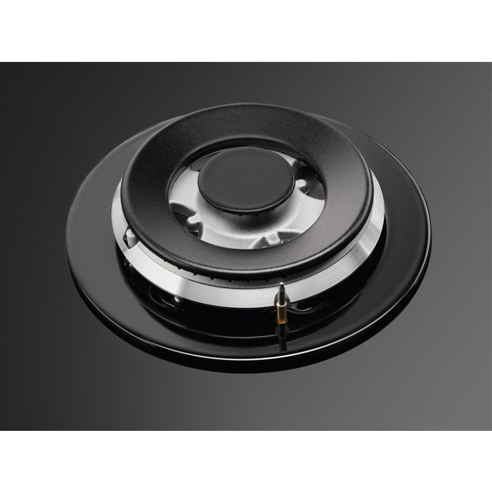 AEG HKB64420NB 60 cm Gas Hob - Black | Atlantic Electrics - 41222515425503 