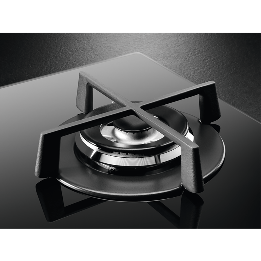 AEG HKB75450NB Flamelight 5 Burner Gas Hob 74cm Wide Black Gas