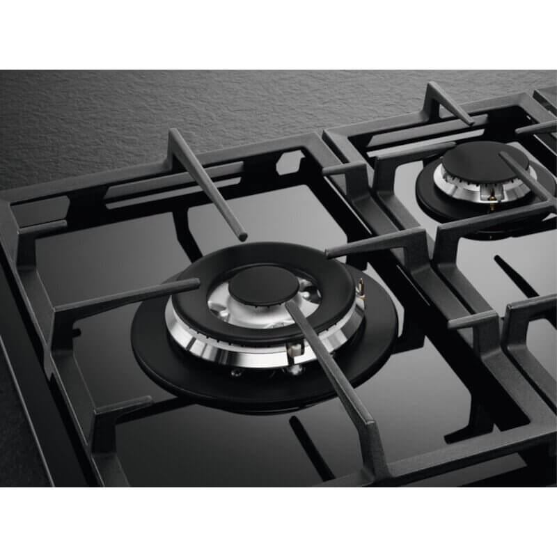 AEG HKB75820NB Gas Hob - Black | Atlantic Electrics - 39838118150367 