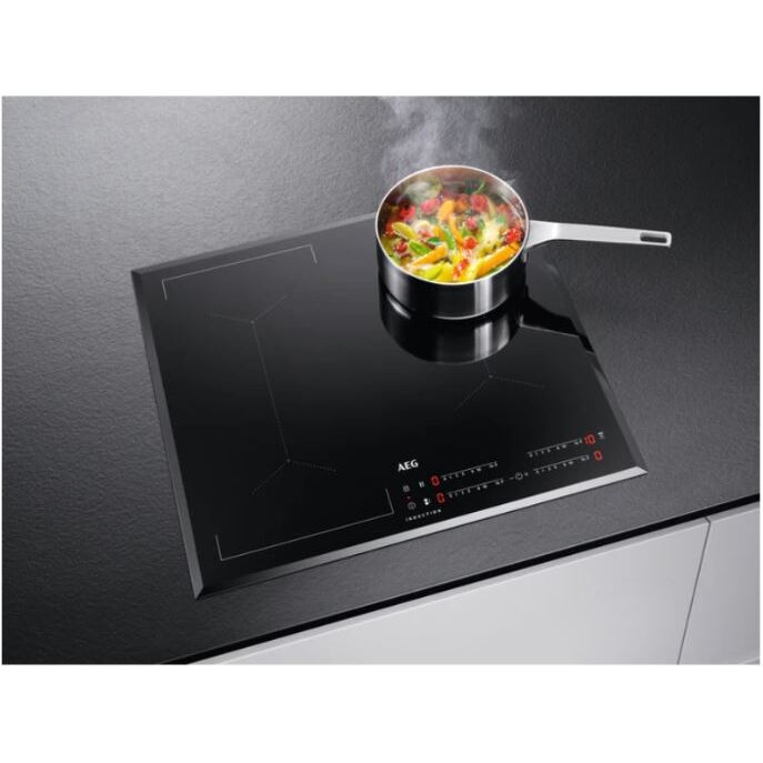 AEG IAE64421FB 60 cm Induction Hob - Black | Atlantic Electrics - 41222515720415 