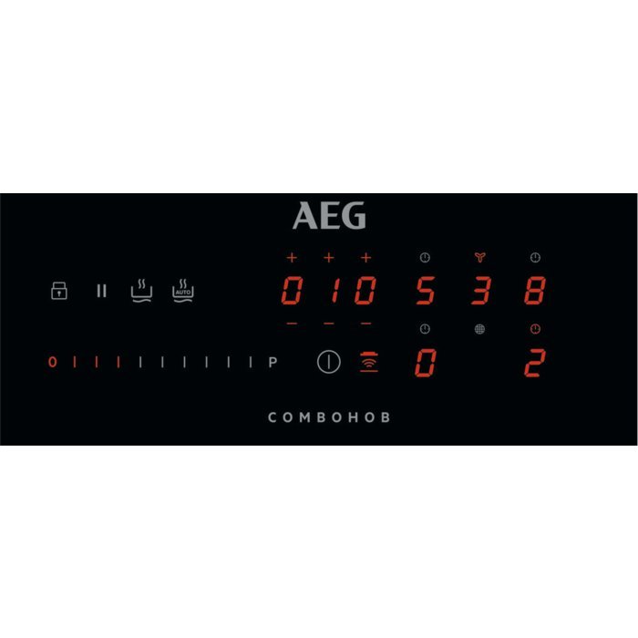 AEG IDE74243IB Venting Hob - Black | Atlantic Electrics
