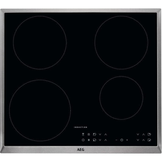 AEG IKB64301XB Electric Induction Hob - Black | Atlantic Electrics