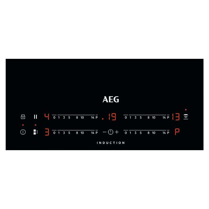 AEG IKB84401FB 80 cm Induction Hob - Black - Atlantic Electrics - 41222523158751 