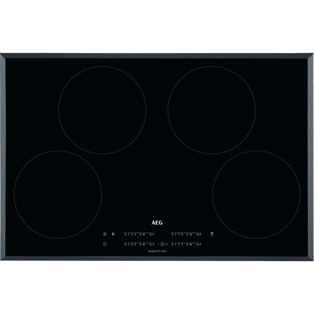 AEG IKB84401FB 80 cm Induction Hob - Black | Atlantic Electrics - 41222523027679 