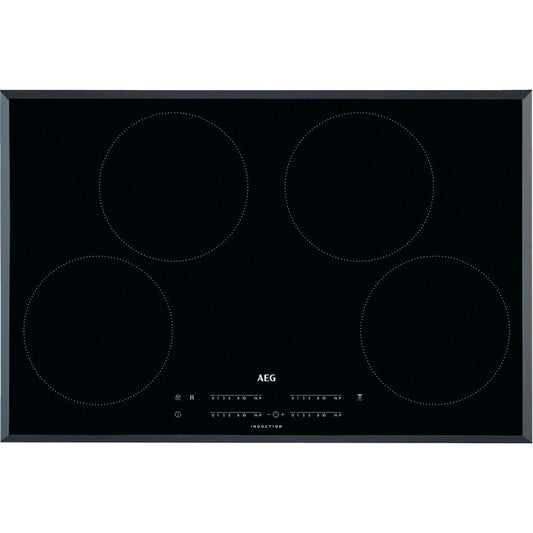 AEG IKB84401FB 80 cm Induction Hob - Black | Atlantic Electrics