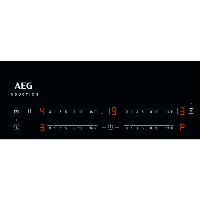 AEG IKB84401FB 80 cm Induction Hob - Black | Atlantic Electrics - 41222523125983 