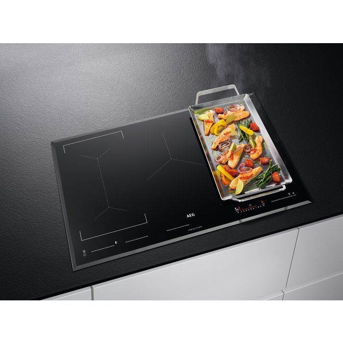 AEG IKE85651FB 80 cm Induction Hob - Black | Atlantic Electrics