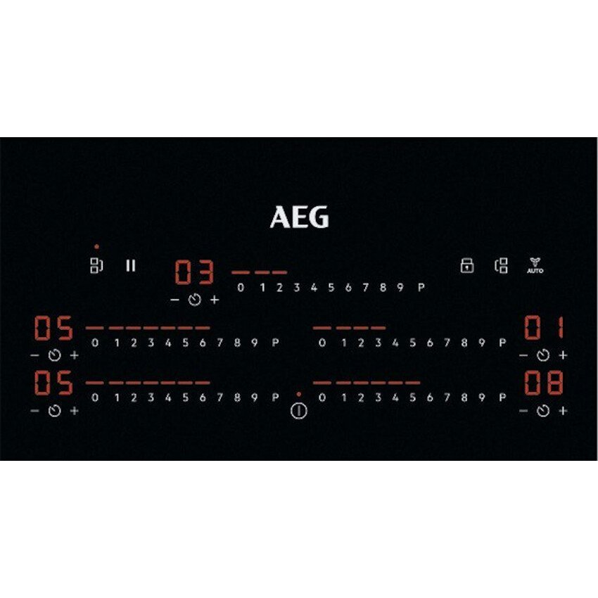AEG IKE95751FB 90 cm Induction Hob - Black - Atlantic Electrics - 41222514802911 