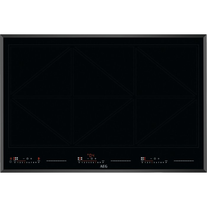 AEG IKK86681FB 80 cm Induction Hob - Black | Atlantic Electrics - 41222523781343 