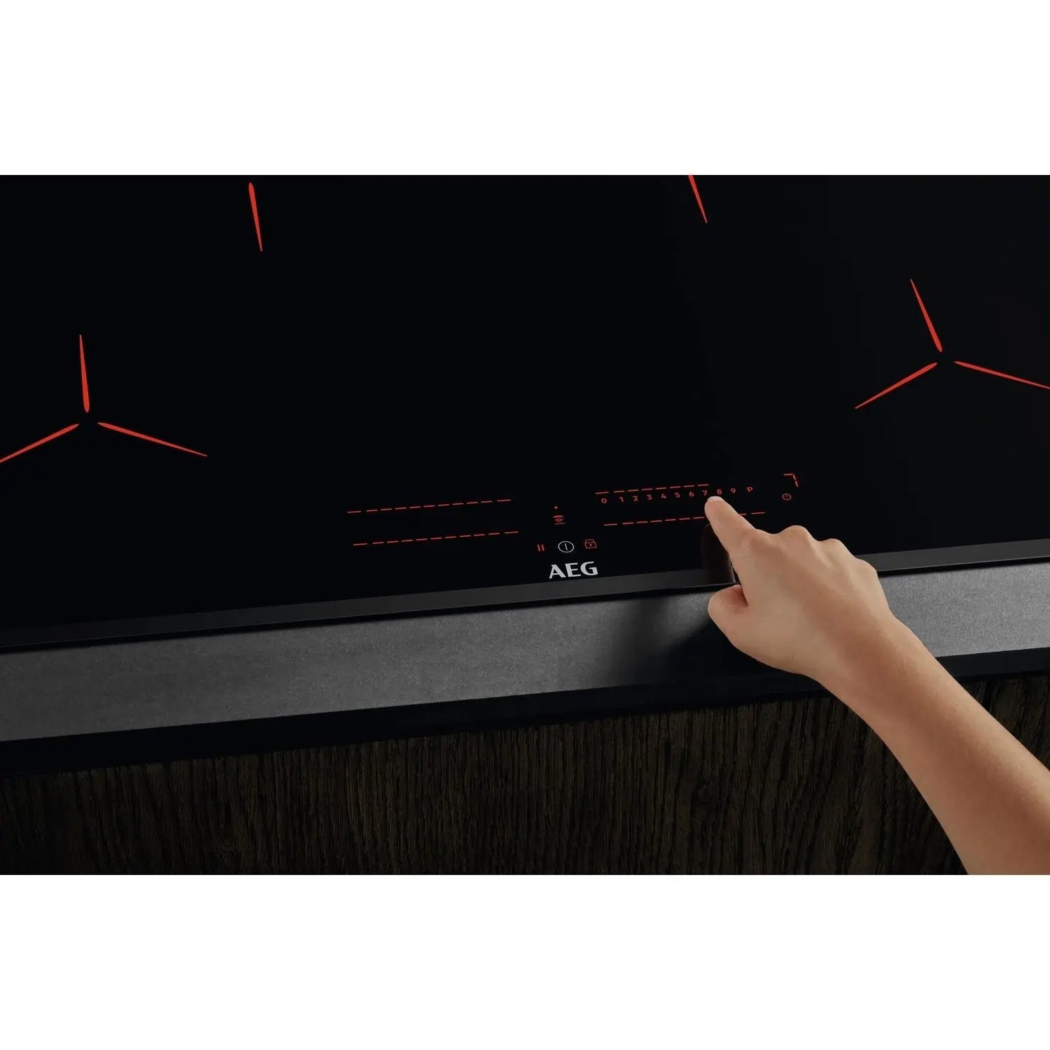 AEG IPE64551FB Induction Hob - Black | Atlantic Electrics