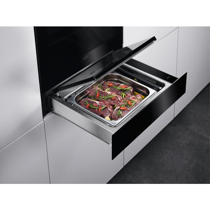 AEG KDE911423B Built In Vacuum Drawer - Black | Atlantic Electrics