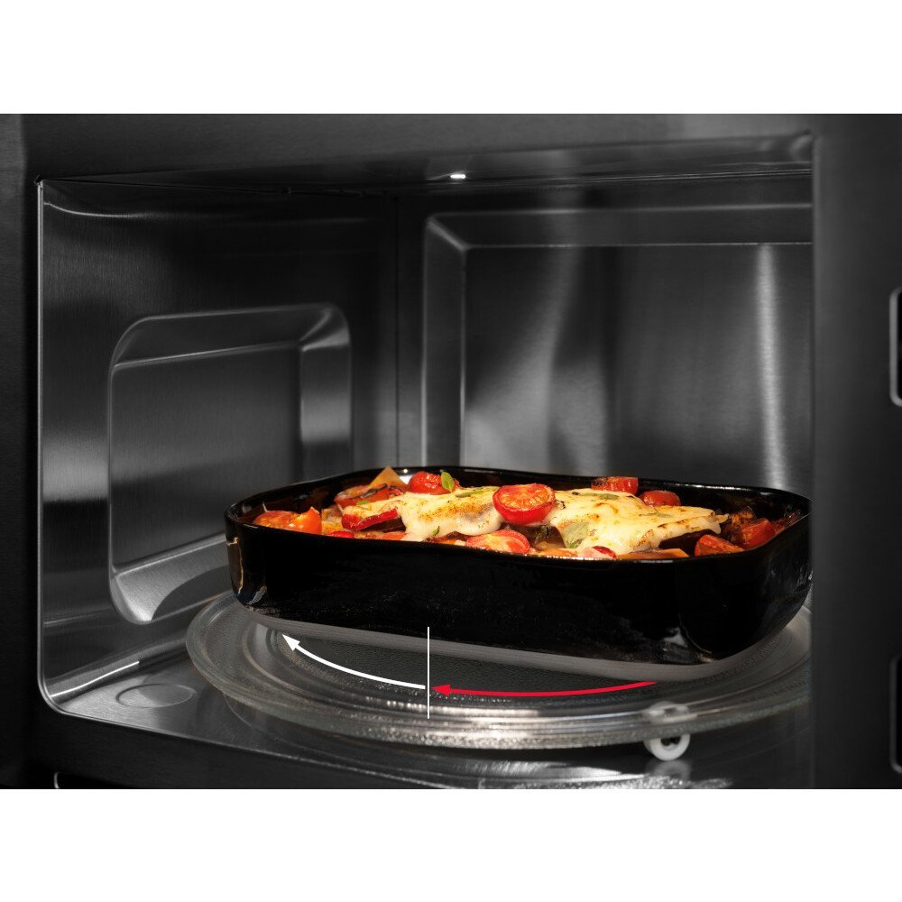 AEG KME525860M 42 Liters Built In Microwave with Grill - Stainless Steel - Atlantic Electrics - 41258255384799 
