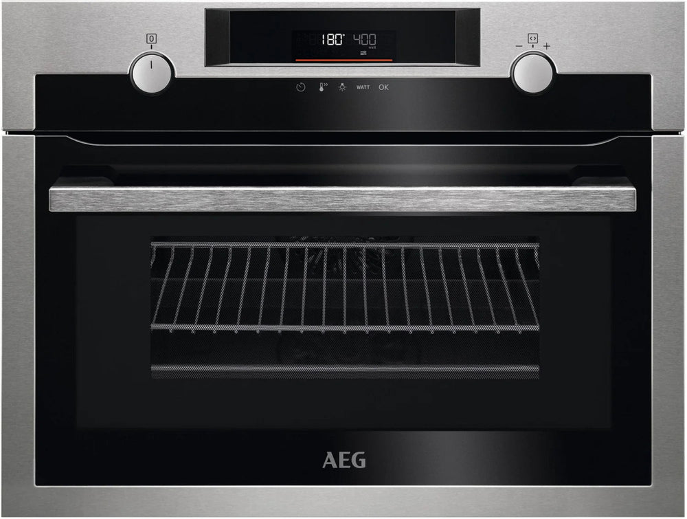 AEG KME565060M Built In Combi Microwave - Stainless Steel | Atlantic Electrics - 40917135360223 