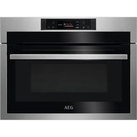 Thumbnail AEG KME761080M 59.5cm Built In CombiQuick Combination Microwave compact oven Stainless Steel - 39477719302367
