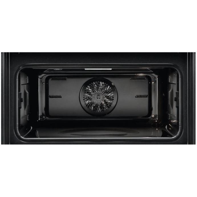 AEG KMK768080B 59.5cm Built In Combination Microwave Compact Oven Black | Atlantic Electrics - 39477719007455 
