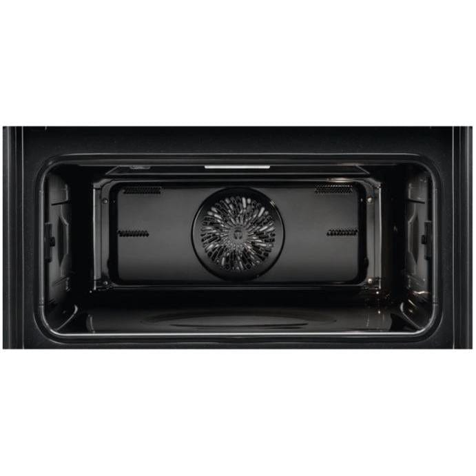 AEG KMK768080B 59.5cm Built In Combination Microwave Compact Oven Black | Atlantic Electrics