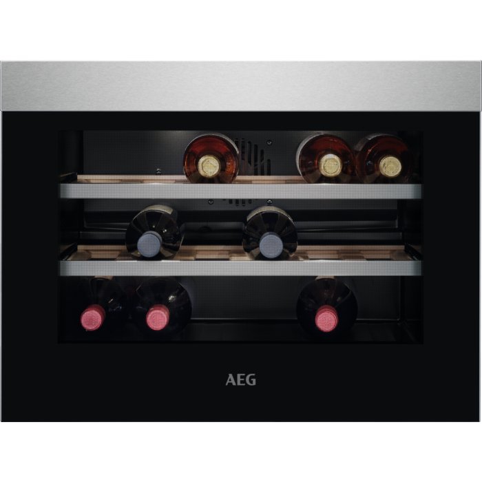 AEG KWK884520M Wine Cooler 18 Bottle Integrated Stainless Steel | Atlantic Electrics