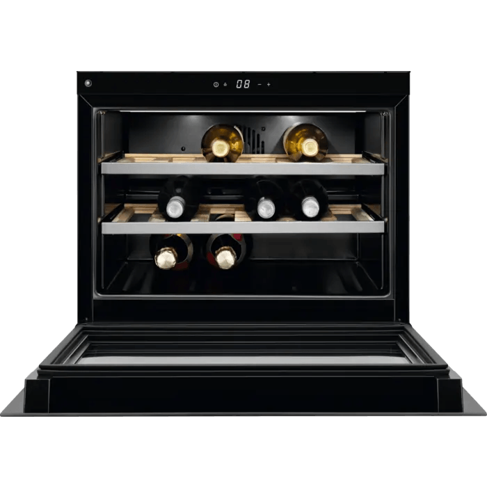 AEG KWK884520T 45 cm Built-in Integrated Wine Cellar Black 18 bottles | Atlantic Electrics - 40157489725663 