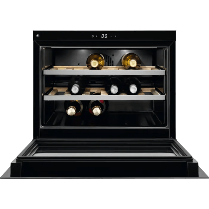 AEG KWK884520T 45 cm Built-in Integrated Wine Cellar Black 18 bottles | Atlantic Electrics