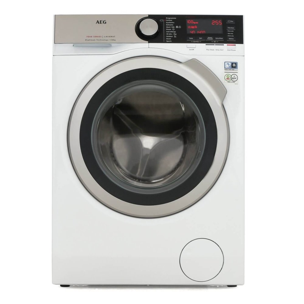 AEG L7FEC146R 10Kg 7000 Series Washing Machine Eco Valve 1400 Rpm White | Atlantic Electrics - 39477721268447 