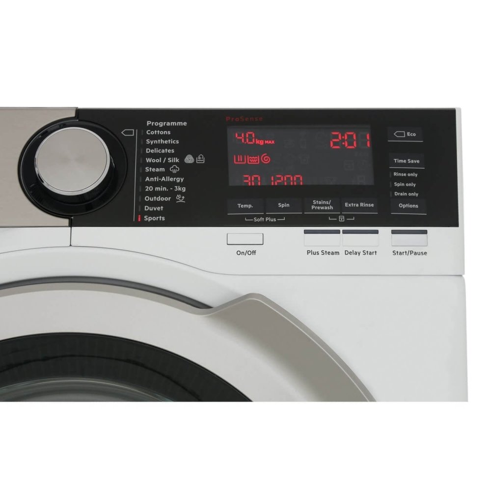 AEG L7FEC146R 10Kg 7000 Series Washing Machine Eco Valve 1400 Rpm White - Atlantic Electrics - 39477721432287 