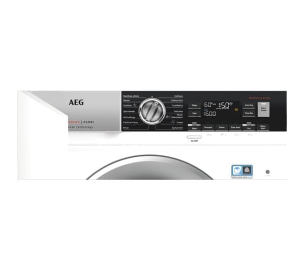 AEG L7WC8632BI Integrated 8Kg - 4Kg Washer Dryer with 1600 rpm White - A Energy Rated - Atlantic Electrics - 39477719728351 