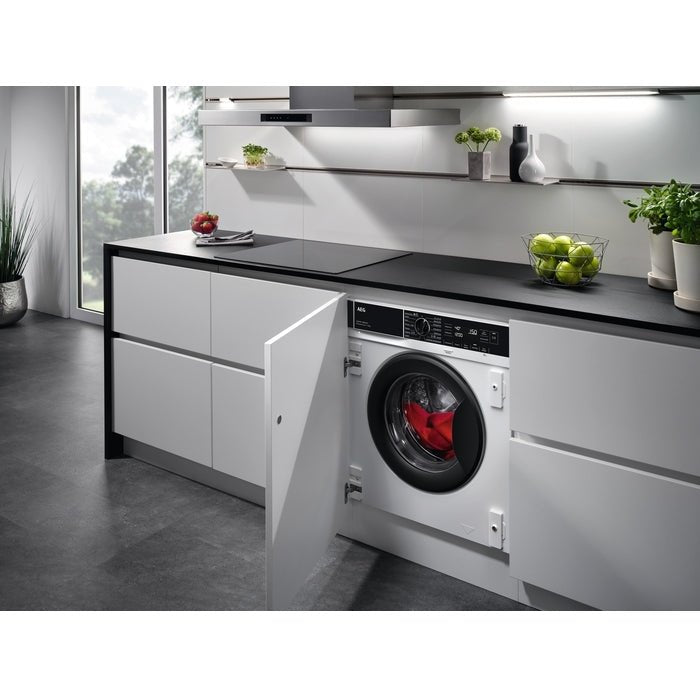 AEG LF7C8636BI ProSteam Integrated 8kg Washing Machine with 1600 rpm - White | Atlantic Electrics - 41355851923679 