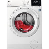 Thumbnail AEG LFR61842B freestanding Washing Machine 8kg Load 1400rmp Spin White - 40626368970975
