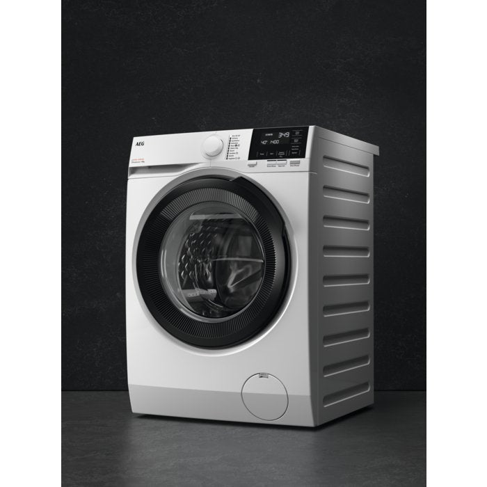 AEG LFR61944B Freestanding Washing Machine 9 Kg 1400 Spin - White - Atlantic Electrics - 41338696532191 