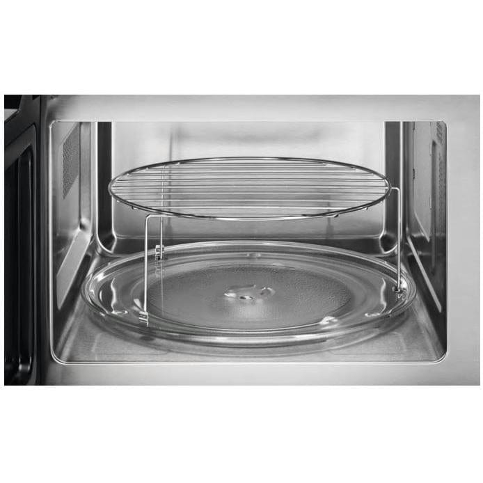 AEG MBB1756DEM Built-In Microwave with Grill Stainless Steel and Black 800W Capacity 17 Liter - Atlantic Electrics