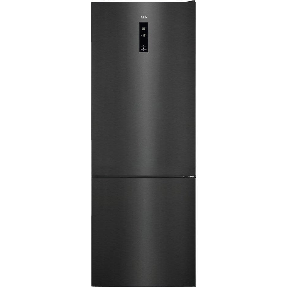 AEG RCB73423TY Freestanding 60-40 Fridge Freezer, Frost Free, 302L, 60cm wide, Dark Grey [Energy Class A++] - Atlantic Electrics - 39477720776927 