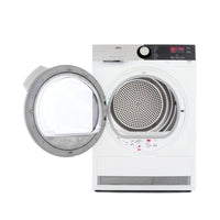 Thumbnail AEG T7DEE835R 8kg Heat Pump Condenser Tumble Dryer - 39477724545247