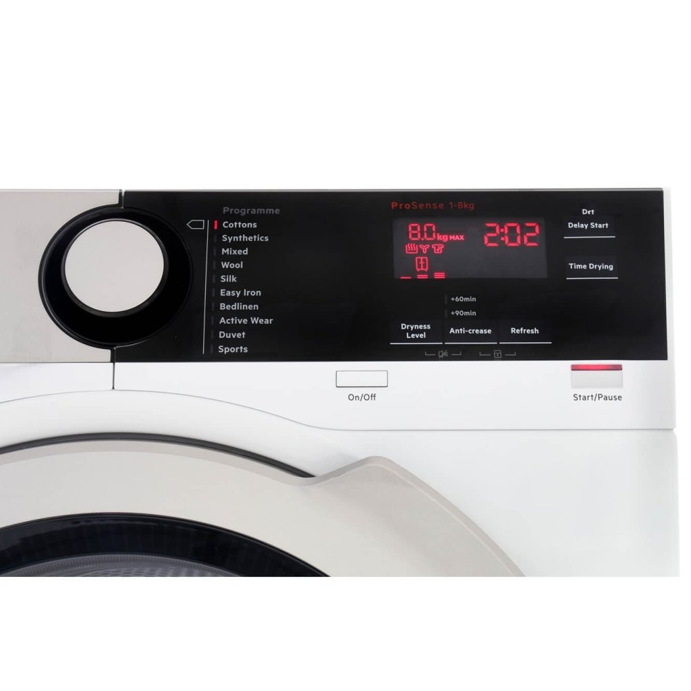 AEG T7DEE835R 8kg Heat Pump Condenser Tumble Dryer | Atlantic Electrics