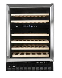 Thumbnail Amica AWC600SS Freestanding 60cm Dual Temperature Wine Cooler - 41288216510687