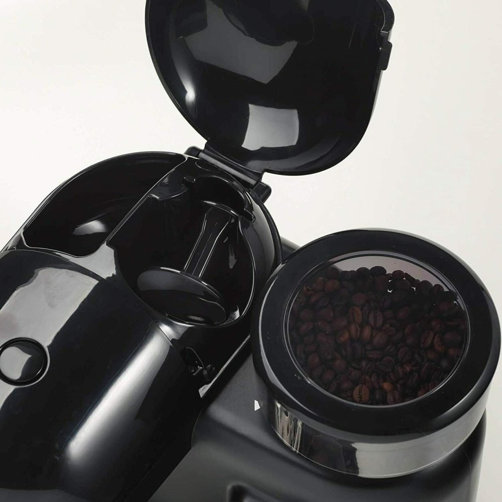 Ariete AR1319 Moderna Espresso Coffee Machine with Grinder Black | Atlantic Electrics