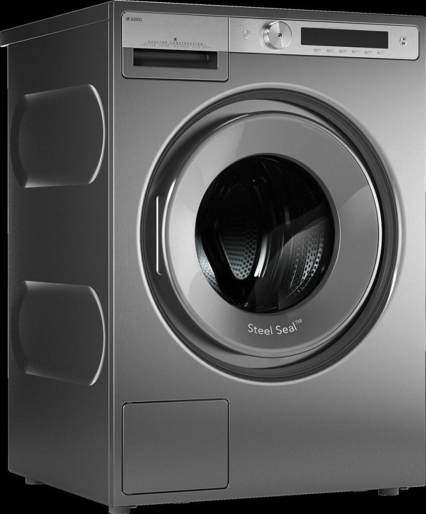 ASKO W6098XSUK 9kg 1800 Spin Washing Machine Stainless Steel | Atlantic Electrics