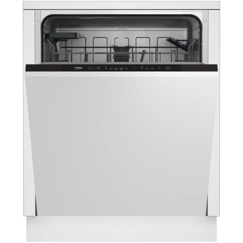 Beko DIN15C20 Integrated Dishwasher 14 Place Full Size - Stainless Steel | Atlantic Electrics - 39477729657055 
