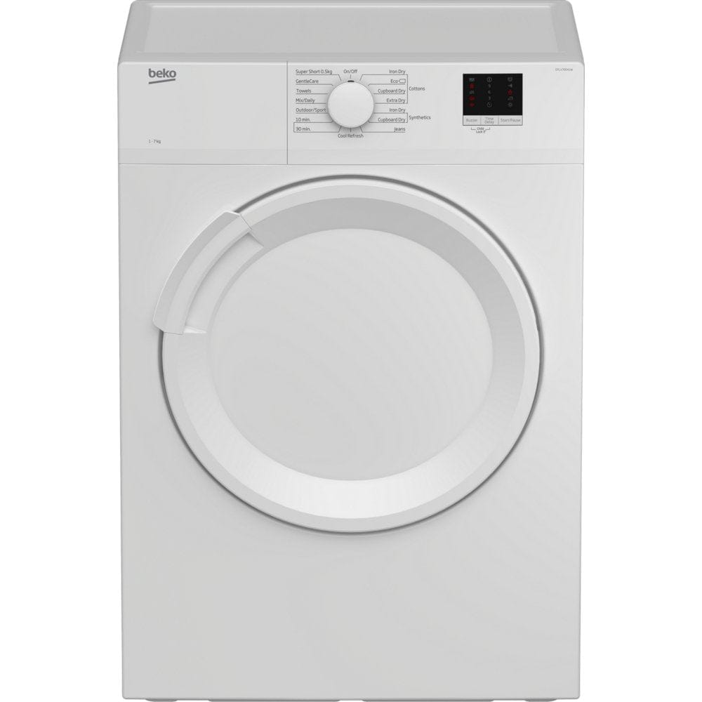 Beko DTLV70041W 7kg Vented Tumble Dryer White | Atlantic Electrics - 39477731426527 
