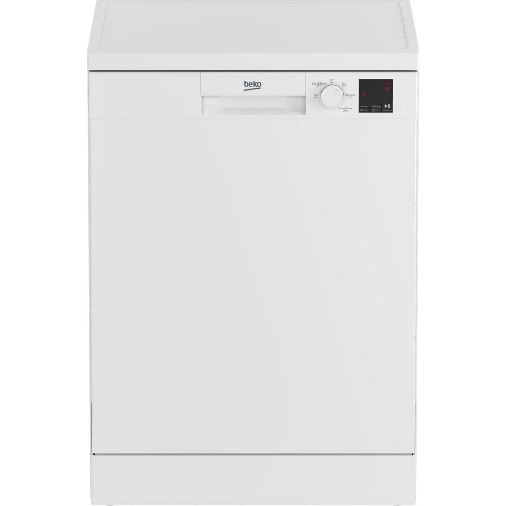 Beko DVN05C20W Freestanding Dishwasher 13 Place Full Size - White | Atlantic Electrics