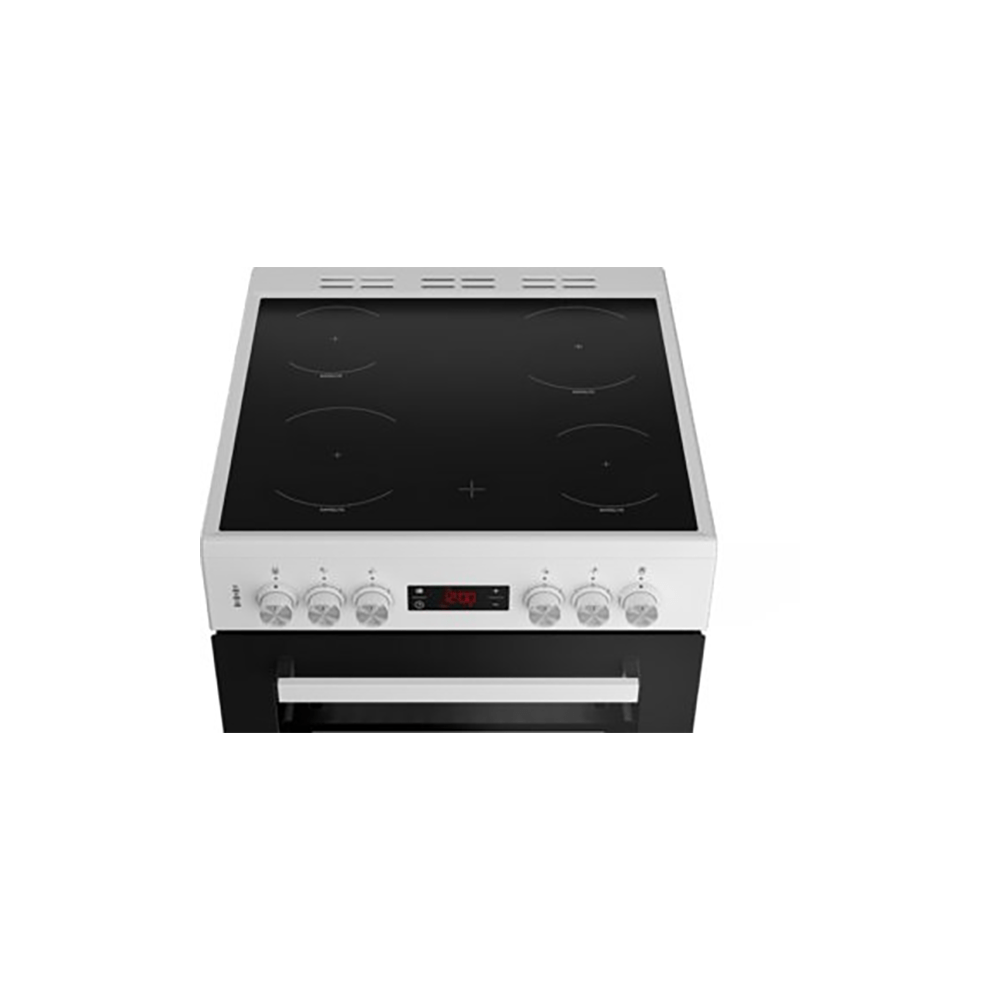 Beko electric cooker 60cm white deals