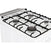 Thumbnail Beko EDG506W 50cm Twin Cavity Gas Cooker with Glass Lid White | Atlantic Electrics- 39477738635487