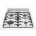 Thumbnail Beko EDG506W 50cm Twin Cavity Gas Cooker with Glass Lid White | Atlantic Electrics- 39477738766559