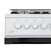 Thumbnail Beko EDG506W 50cm Twin Cavity Gas Cooker with Glass Lid White | Atlantic Electrics- 39477738864863
