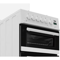 Thumbnail Beko EDG507W Gas Cooker with Double Oven - 40452082139359